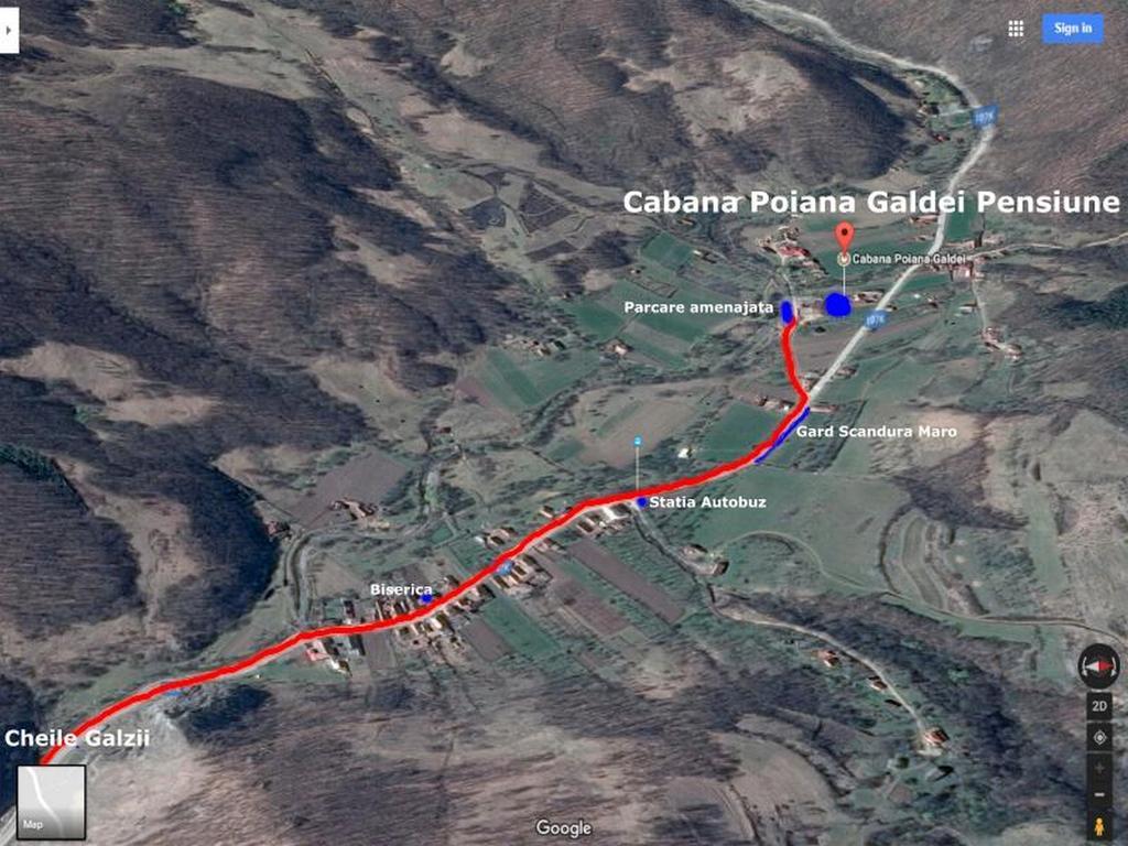 Cabana Poiana Galdei المظهر الخارجي الصورة